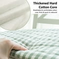 thumbnail image 4 of BH-JJSMGS 2/4 Pack Seat Cushion for Dining Chairs, 16.9" X 15.7" Non-Slip Kitchen Chair Pads with Ties, Plaid U-Shaped Sponge Chair Cushion for Kitchen Office Outdoor, 4 of 8