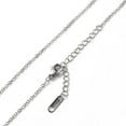 thumbnail image 2 of 10 collares de cadena tipo cable de acero inoxidable 304 para hombres y mujeres. Color acero inoxidable., 2 of 2