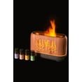thumbnail image 5 of Flame Humidifier & Oil Diffuser with 4 Essential Oil Bottles, 5 of 8