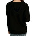 thumbnail image 2 of Women's hoodie long-sleeved T-shirt fashion casual dandelion pattern of the sun, moon and stars, 2 of 5