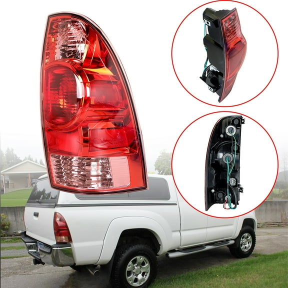 Passenger Right Side Tail light Replacement for 2005-2015 Toyota Tacoma Rear Brake Light Lamp 8155004150 TO2801158