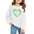 thumbnail image 3 of Bnwani Toddler Sweatshirt Boys Cotton Crew Neck Long Sleeve Sweatshirt St. Patrick'S Day Printed Tops Pullover, 3 of 3
