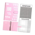 thumbnail image 4 of Carpeta de 100 sobres para ahorrar dinero, carpeta de presupuesto con sobres para efectivo, regalo reutilizable del Día de San Valentín para hombres y Rosa DYNWAVEMX guardar carpeta de desafíos, 4 of 8