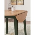 thumbnail image 4 of Signature Design by Ashley Gesthaven 2 Drop Leaf Dining Table, Green, 4 of 7