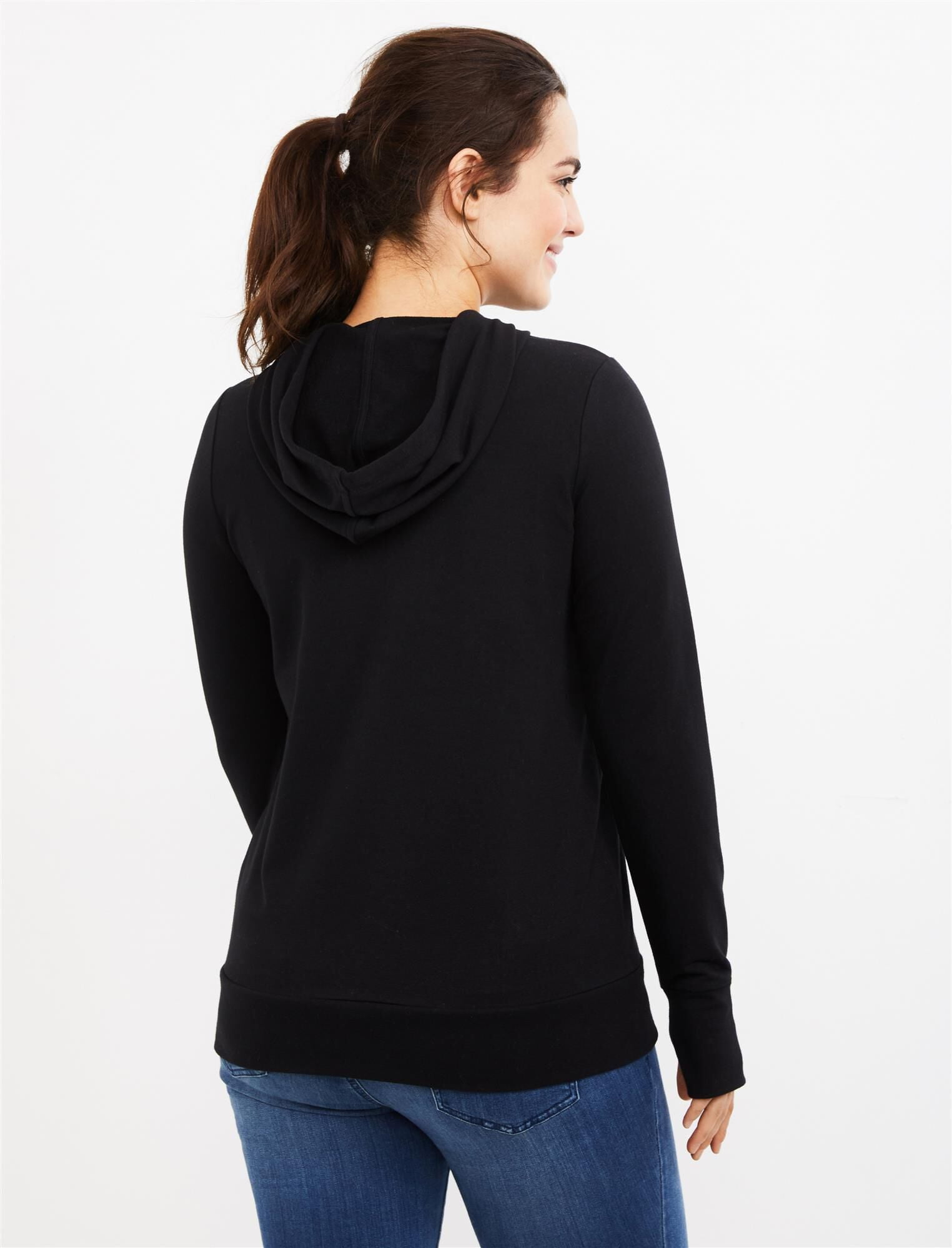 motherhood maternity nursing hoodie