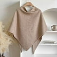 thumbnail image 3 of Shawl Wraps Women Knitted Shawl Cardigan Cape Wool Shoulder Top Sweater Scarf, 3 of 5