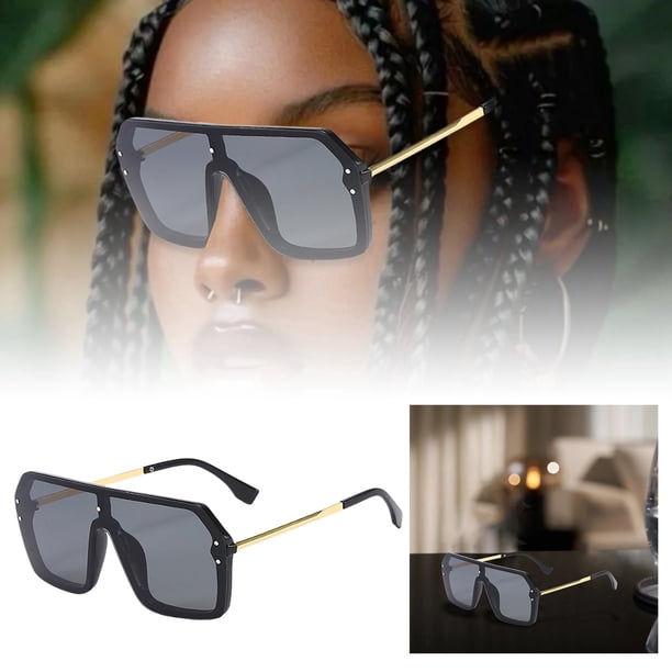 Gafas de sol cuadradas con estilo de moda europea