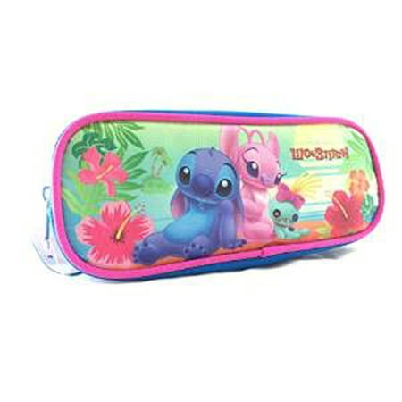 Pencil Case Disney Lilo Stitch Pouch Bag Stationery New