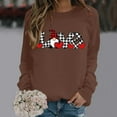 thumbnail image 2 of EHQJNJ Chandails en Molleton Graphiques pour Femmes Anime Mode Décontractée Manches Longues Col Rond Chandails en Molleton Imprimés Pull Sans Capuche Chandails en Molleton Haut Automne Chandail en Molleton Tendance pour Femmes, 2 of 4