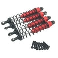thumbnail image 1 of Wweixi RCGOFOLLOW 1/12 Aluminum Alloy Wear-resistant Front Rear Shock Absorber Rc Front Rear Shock Absorber For Wltoys 12402-A Red, 1 of 6