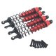 thumbnail image 1 of Vogacara Amortiguador trasero delantero RCGOFFLOW, amortiguador trasero delantero Rc resistente al desgaste para vehículos de carretera 1/12 Kits de construcción modelo Rojo, 1 of 6