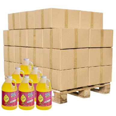 Jolly Rancher Lemon Syrup 5:1 Bulk Food Service Concentrate | 1.89L/64 OZ | 6/CASE | 60 CASES PER PALLET (360 BOTTLES)