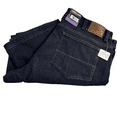 thumbnail image 3 of Kirkland Signature Men’s Classic 5-Pocket Straight Fit Jeans, Dark Blue Denim, Size 36x34, 3 of 5