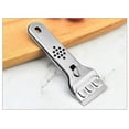 thumbnail image 3 of Raspador de placa de cerámica de vidrio de acero inoxidable Raspador de placa de vidrio de inducción Raspador de cerámica de vidrio Raspador de pintura Placa de escobilla de goma 13,5*4,6 cm, 3 of 5