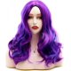 thumbnail image 3 of Feirrty Mal wig for children's nannies, blue with purple mix, 3 of 4