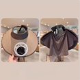 thumbnail image 6 of Detachable Shawl Fan Sun Hat for Women Wide Brim Foldable Outdoor Camping Cap, 6 of 6