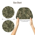thumbnail image 5 of Yiaed Green Snake Skin Print Satin Bonnet Silk Bonnet Hair Bonnet for Sleeping Hair Bonnets, 5 of 6