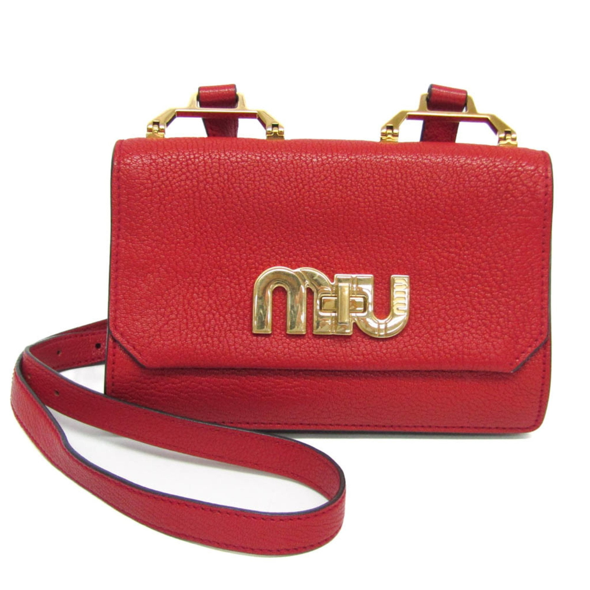 MIU MIU - mi1986ma様 20日まで専用 MIU MIU Quilted Shoulder Bag Pink womens from Japan Japanese