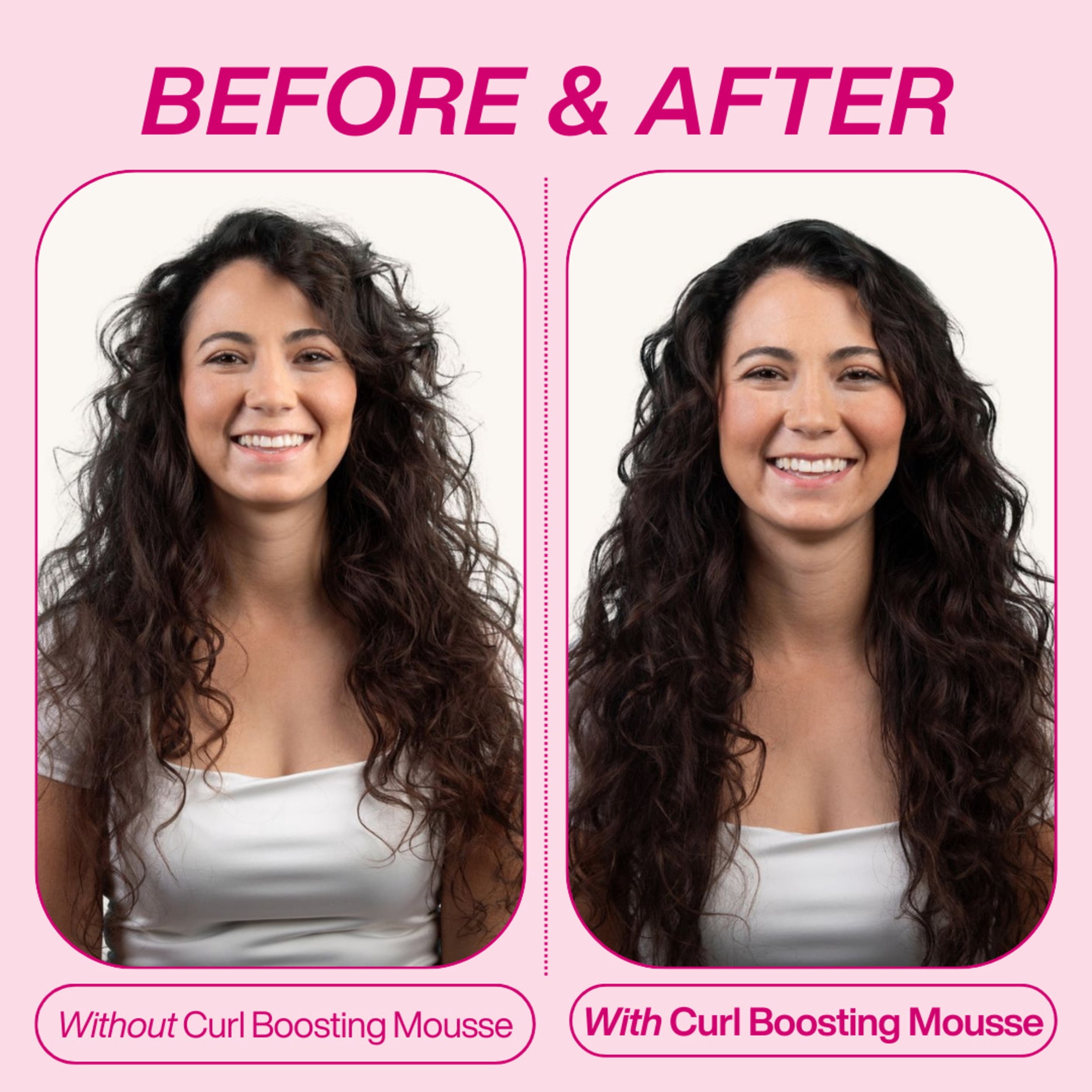 (6 pack) Dippity-do Girls with Curls De-Frizz Curl-Boosting Mousse, 200 ml/6.7 fl oz
