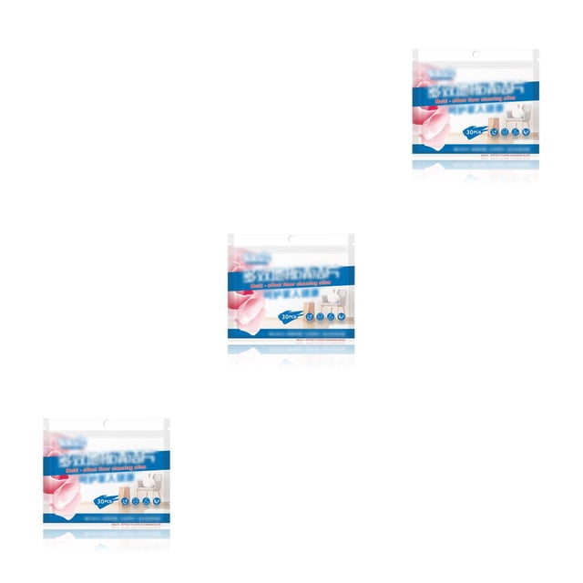 Bewildely 30 Pieces/Bag Floor Cleaning Sheet Portable Dining Ceramic Indoor Mopping Bathroom Room Furniture Sheets Tile Washing Type1 NO1 Bewildely CBP584879