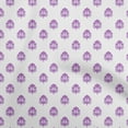 thumbnail image 1 of oneOone Cotton Poplin Twill Purple Fabric Block Sewing Craft Projects Fabric Prints By Yard 56 Inch Wide-CH, 1 of 6