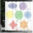 thumbnail image 4 of Ambesonne Mandala Shower Curtain, Colorful, 69"Wx84"L, Multicolor, 4 of 5