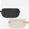 thumbnail image 2 of Riñonera de viaje invisible unisex para pasaporte, monedero, billetera de seguridad oculta, antirrobo, riñonera oculta, 2 of 5