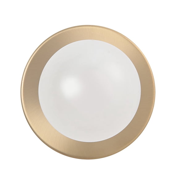 Renwil Dania 5" Burnished Brass 1-Light Wall Sconce