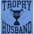 thumbnail image 2 of Trophy Husband No. 1 Hubby Award Men's Long Sleeve Tee T Shirt Brisco Brands 2X, 2 of 7