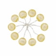 thumbnail image 2 of EWASWON Outdoor String Lights Waterproof Battery Powered Metal Ball Lanterns Connectable Patio Pergola Indoor Bedroom Decor Warm Glow, 2 of 6