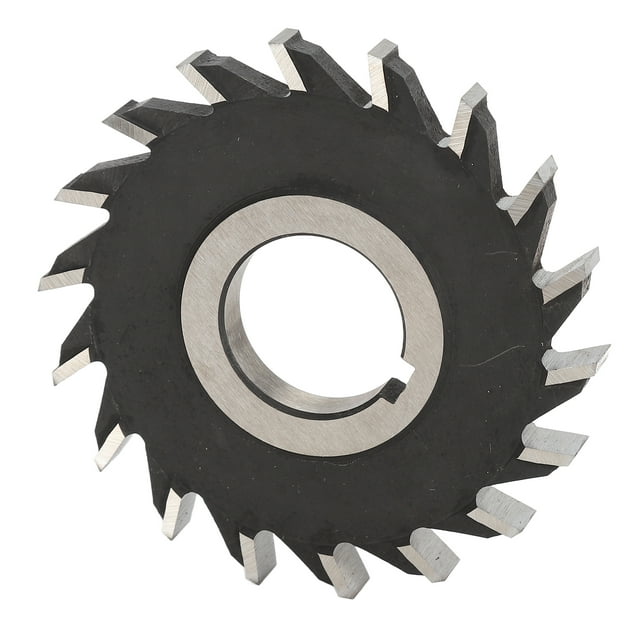 18 Teeth High Speed Steel Milling Cutter Large Cut Out Design Woodworking Grinder Shaping Disc Milling Cutter Gear Involute Gear Cutters Milling Cutter Disc For Various Wood