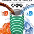 thumbnail image 3 of Modern 30oz Handheld Travel Tumbler with Handle – Double Wall Stainless Steel Insulated Cup, Flip Straw Lid, Leak-Proof & BPA-Free for Hot and Cold Drinks – Durable Coffee & Juice Mug Black, 3 of 7