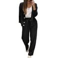 thumbnail image 2 of Pyhlmscde Women's Two Piece Sets Fall Outfits, Fall Outfits for Women, V Neck Cardigan for Women, Womens Fall Tops, 2 of 6