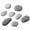 As Shown, variant on Yuanmiaoke 16pcs Kids Kids DIY Stones Craft DIY Pebbles Drawing Craft Stones for Children (Mixed Color)
