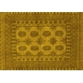 thumbnail image 1 of Ahgly Company Machine Washable Indoor Rectangle Southwestern Yellow Country Area Rugs, 2' x 4', 1 of 4