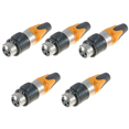 thumbnail image 2 of 3-Pronged Waterproof Xlr Microphone Audio Plug Xlr Balanced Female Thread , C, 2 of 10