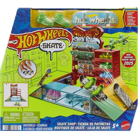 Hot Wheels Skate Shop Playset
