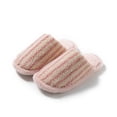 thumbnail image 4 of Puntoco Women's Fluffy Plush Closed Toe Slippers, Flat Non Slip Romantic Warm Indoor Winter Slides Shoes, 4 of 6