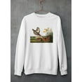 thumbnail image 3 of Pinnated Grouses Sweatshirt Men -John James Audubon Designs, Male 4X-Large, 3 of 4