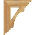 thumbnail image 3 of Ekena Millwork 4"W x 16"D x 20"H Legacy Traditional Rough Sawn Bracket, Western Red Cedar, 3 of 4