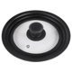 thumbnail image 1 of Universal Lid for Pots,Pans and Skillets - Tempered Glass with Heat Resistant Silicone Rim Fits 16-18-20 cm Diameter Cookware, 1 of 4