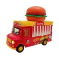 thumbnail image 3 of Coches de juguete fundidos a presión, Mini modelo de aleación, coche de juguete único con música y luces para fiesta, rellenos de calcetines, adornos Hamburguesa Hugo coche de aleación fundido a presión, 3 of 10