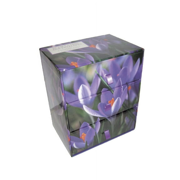 Three-Drawer Card Box 60 Gift Cards and Envelopes: Flower Style: A Keepsake Box of 60 Beautiful Gift Cards and Envelopes (Other)