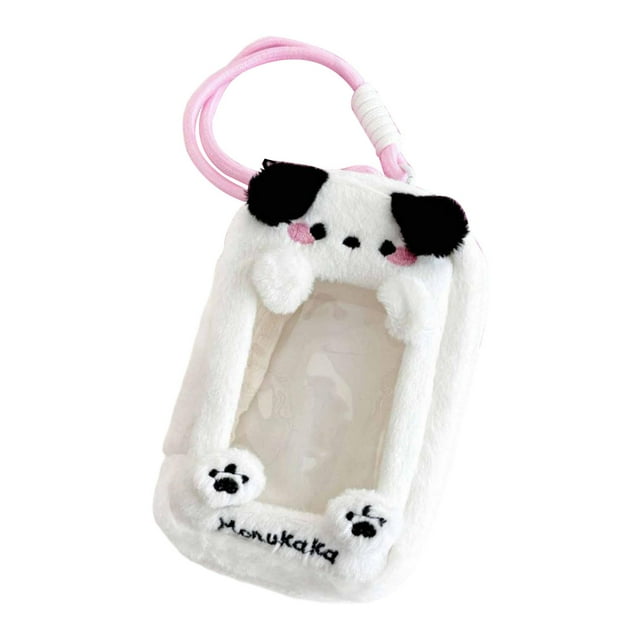 Bolsa de exhibición de figuras, vitrina blanda multifuncional para coleccionistas. Blanco y negro