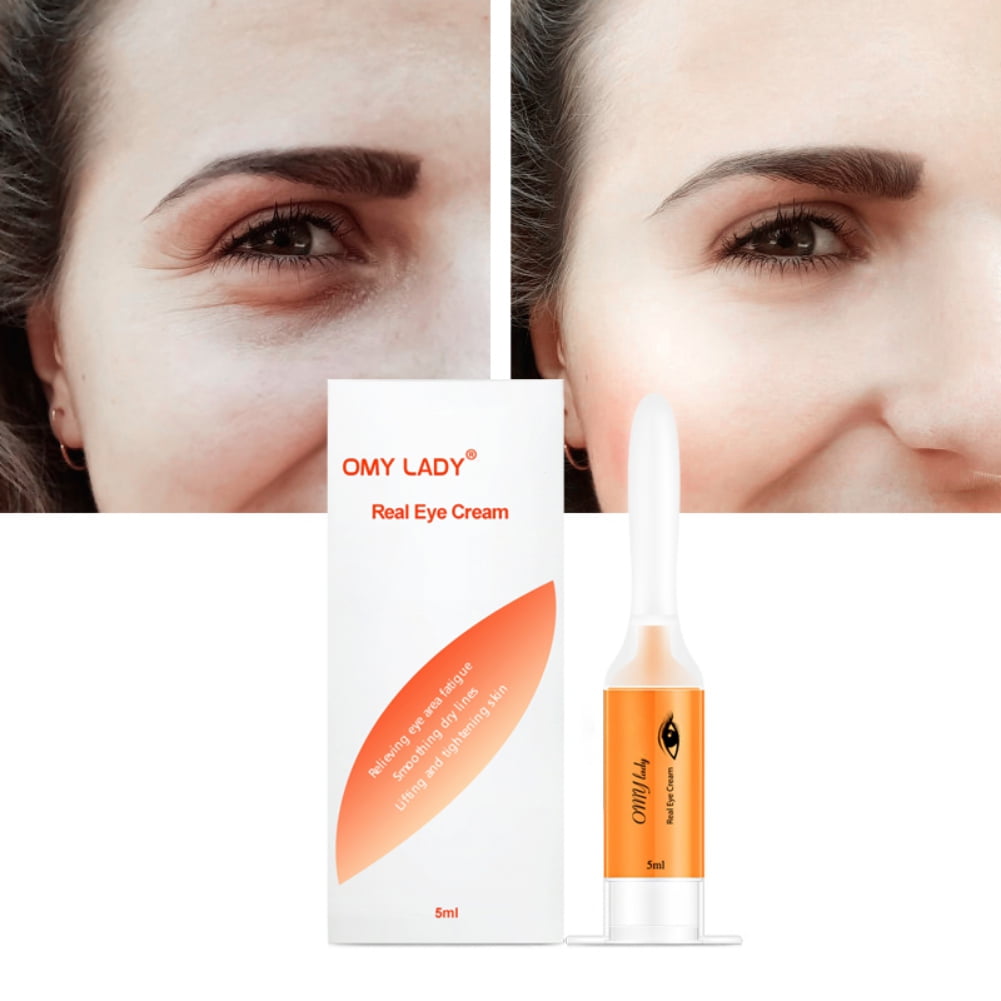 Clearance!Eye Cream ,48 Hr Deep Hydration Refreshing Eye Serum with Hyaluronic Acid, for Dark Circles & Puffiness