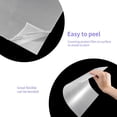 thumbnail image 3 of 8 Pack 8 x 10 Inch Clear Acrylic Sheet, 1/8 Inch Thick Transparent Plastic Panels Acrylic Sheet for Display DIY Projects Picture Frame silver, 3 of 4