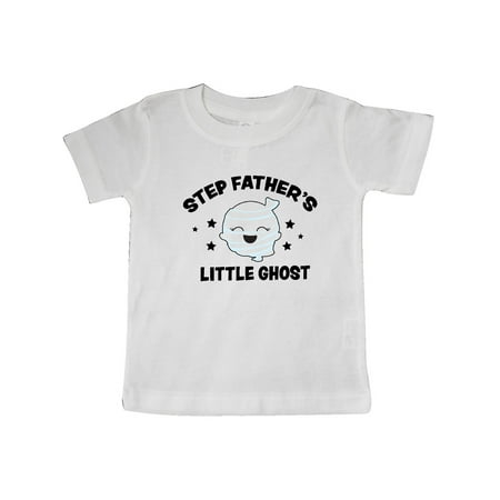 

Inktastic Cute Step Father s Little Ghost with Stars Gift Baby Girl T-Shirt