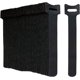 thumbnail image 1 of Paquete de 50 bridas para cables negras reutilizables, cintas para cables con gancho y bucle para organizar los cables, 1 of 4