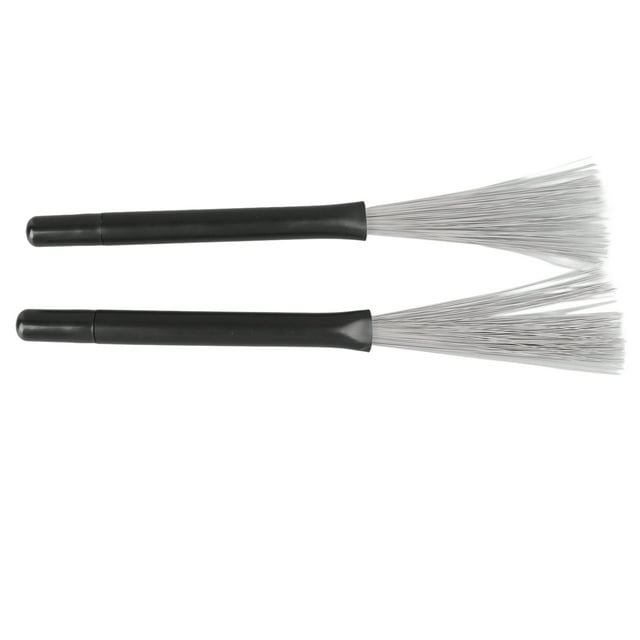 Bâtons de Tambour Télescopiques, 2PCS Batterie Fil Ensemble de Résistance à la Rayure pour Instruments à Percussion