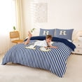 thumbnail image 2 of Erosebridal Initial R Letter Kid Duvet Cover Set, Abstract Stripe Bedding Full, 3 Pieces, No Comforter, 2 of 5
